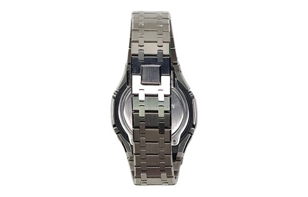 Кастомные часы Casio G-Shock Розовая Радуга Стальная Душа, стальные, детали циферблата. CasiOAK Custom, кастомные часы Cas...